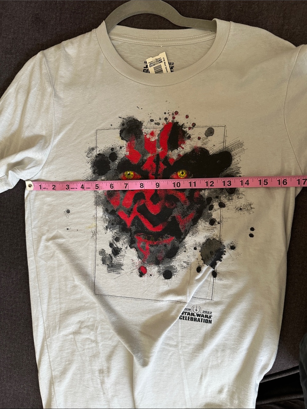 NWT Star Wars 2022 Celebration Unisex Graphic Darth Maul T-Shirt - Picture 9 of 10